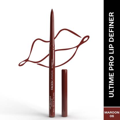 FACES CANADA Ultime Pro Lip Definer | Matte Finish | Waterproof & Smudgeproof | 0.35g