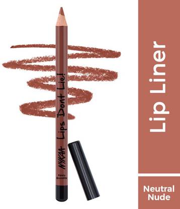 NYKAA Lips Dont Lie Waterproof Line & Fill Lip Liner Feisty Brunette 11