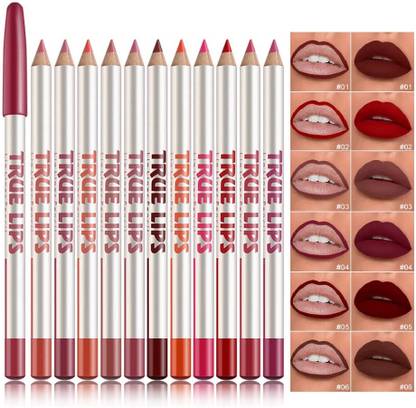 MYEONG Waterproof Professional Multicolored Matte Lip Liner