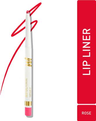 MyGlamm Define It Lip Liner - Rose (Red Shade) | Creamy, Matte, Long Lasting Lip Liner