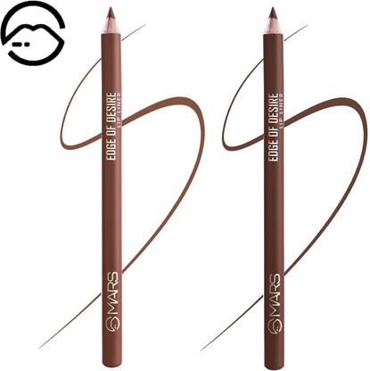 MARS Matte Lip Liner | One Swipe Smooth Application | Long Lasting Lip Pencil