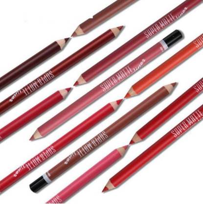 JANOST New 12 Colors Lip Liner Pencil Matte Lip Liner Moisturizing Waterproof