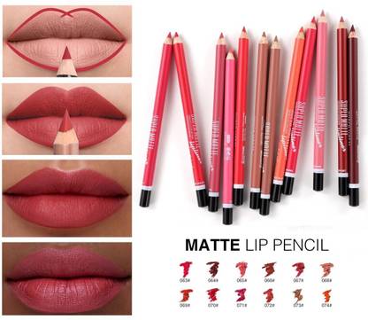 JANOST Ultra Soft Multicolor Colors Matte Lip liner Waterproof