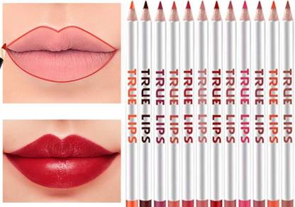 LILLYAMOR Lips - Lip Liner Pencil, Matte Finish, WaterProof
