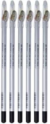 Facejewel Eye & Lip Liner Pencil Long Lasting & Waterproof Pack of-6