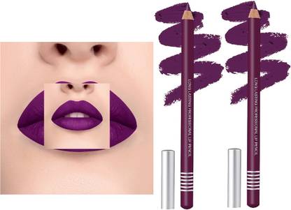 SEUNG NEW PACK OF 2 PURPLE PENCIL LIP LINER