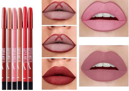 tanvi27 Matte Lip Liner | One Swipe Smooth Application | Long Lasting Lip Pencil