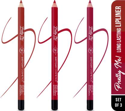 Shryoan The Pretty Me! Bold Lip Liner(Set of 3)