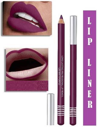BLUEMERMAID PACK OF 2 PERFECT PIGMENT PURPLE LIP LINER
