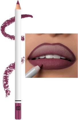 MYEONG Mauve Long-Lasting Matte And Smooth Finish Lip Liner Pencil All-Day Wear Makeup