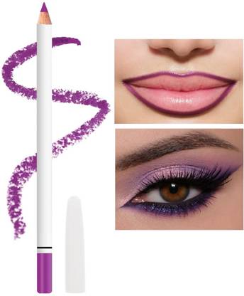 MYEONG Purple Long-Lasting Matte & Smooth Finish Lip Liner Pencil All-Day Wear Makeup