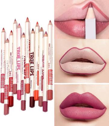 ADJD 12-Color Velvet Matte Lip Liner Set Daily Makeup