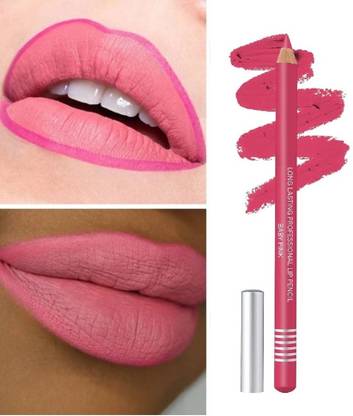 BLUEMERMAID HIGH QUALITY PINK CREAMY MATTE LIP LINER & EYE LINER PENCIL