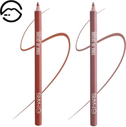 MARS Matte Lip Liner | One Swipe Smooth Application | Long Lasting Lip Pencil