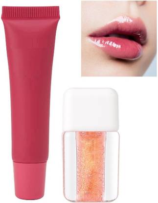 AFARAXIA Best Lip Scrub - For Tanned Lips Scrub with glossy lip balm