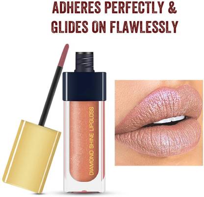 REIMICHI Pro Diamond Shine Lip Gloss for Supreme Shine Pink Lip Makeup