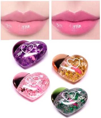 DARYUE GIRLS AND WOMEN HEART SHAPE LIP GLOSS