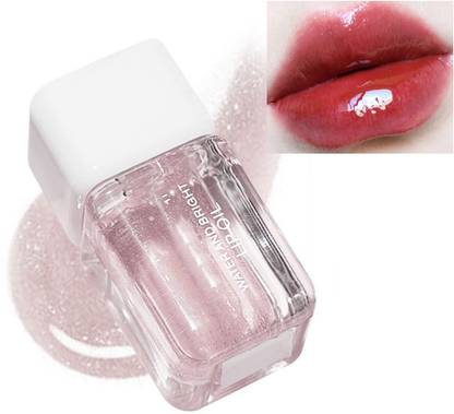 tanvi27 Small Cube Lip Oil Set Transparent Lip Dew Moisturizing Lip Gloss