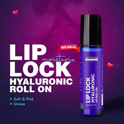 Studd Muffyn Lip Lock Hyaluronic Roll On |Softens Lip Texture| For Men And Women