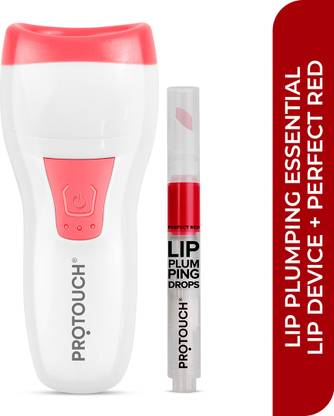 PROTOUCH Lip Plumping Essential lip plumper device Lip Plumping drops Perfect Red