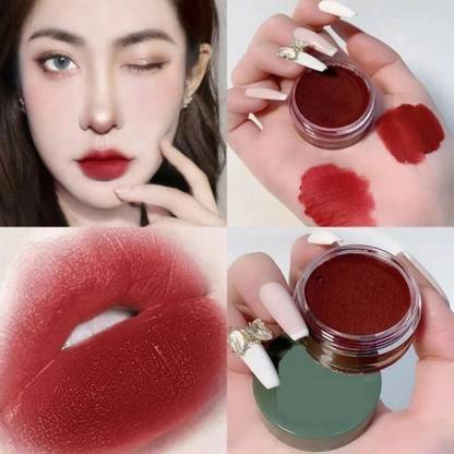 HUZURLU Lip and Cheek Tint red Creamy Matte Lip Stain Lip Stain BEETROOT-01