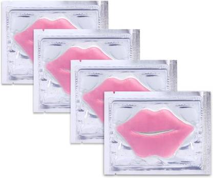Rudvya Collagen Lip Masks,Crystal Moisturizing Lip Care Lip Sheet Lip Patches