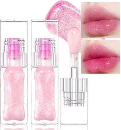 REIMICHI Combo Shimmer Lip Gloss for Women, High Glossy Shine