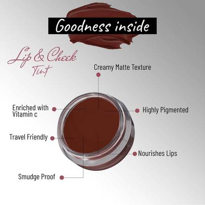 GULGLOW99 Lips N Cheeks Eyes Tint Natural Attractive Blush With Vitamin C Lip Stain