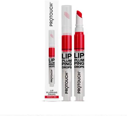 PROTOUCH SKIN Lip Plumping Drops Volumizing Lips & Matte finish Perfect Red