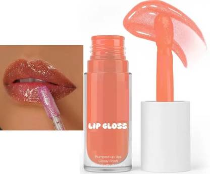 EVERERIN High shine Lip Gloss - 02 | Richly Pigmented | Hyaluronic-Infused