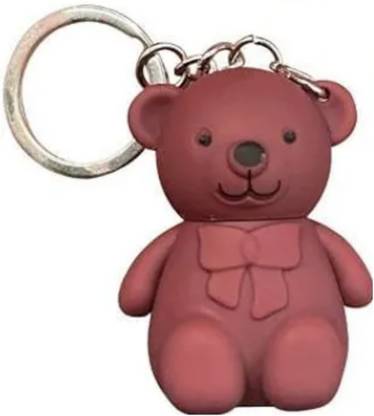 ghorela g Teddy Bear Keychain Matte Velvet Lipstick (Pack of 1) – Multicolour, 6ml