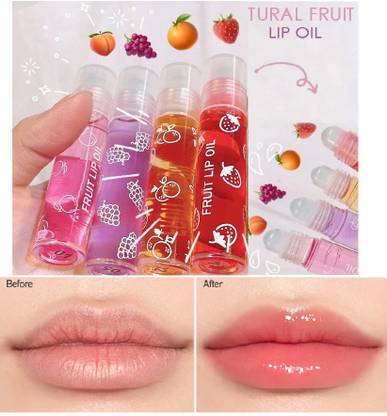 Arcanuy Four multi color Long Lasting Nourishing Lip Oil Gloss