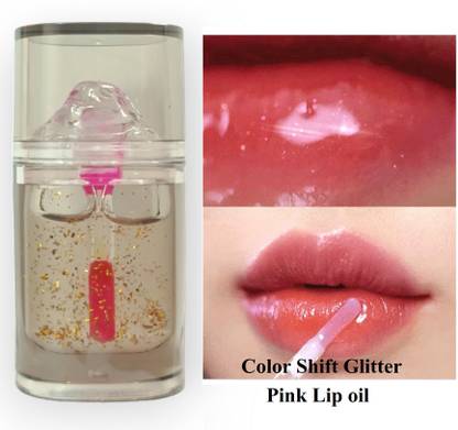 tanvi27 Tinted Lip Oil Glass Lip Gloss Fragrance Non-sticky Lip Stain