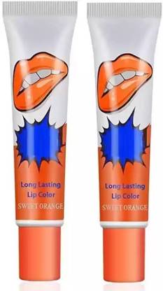 HUZURLU Sweet Orange Lip Tint Waterproof Lip Peel off Mask-06