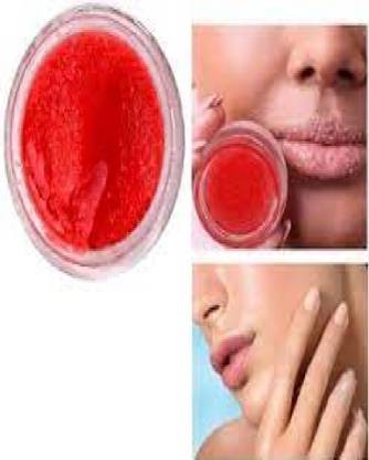 Lui Pui trend lip scrub with olive oil for dry lips