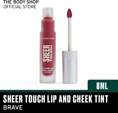 THE BODY SHOP Sheer Touch Lip and Cheek Tint ( Brave ) 8 ML Lip Stain