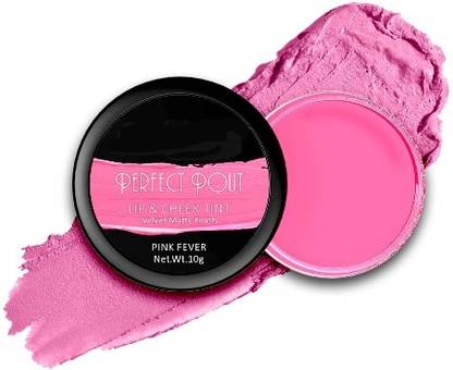 Emijun creamy & matte water proof lip cheek tint PINK FEVER Lip Stain