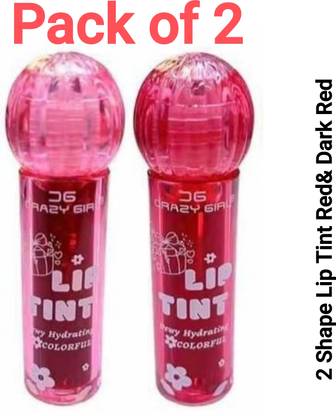 rahnay Liquid Lip Gloss Hydrating Colourful Long Lasting (Pack of 2) Lip Stain