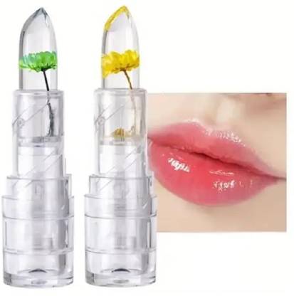 HUZURLU Jelly Flower Transparent Color Flower Lip Stain