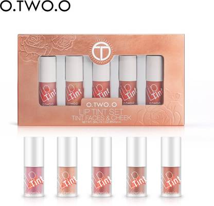 O.TWO.O Lip Tint Set (Tint Faces & Cheek) Lip Stain
