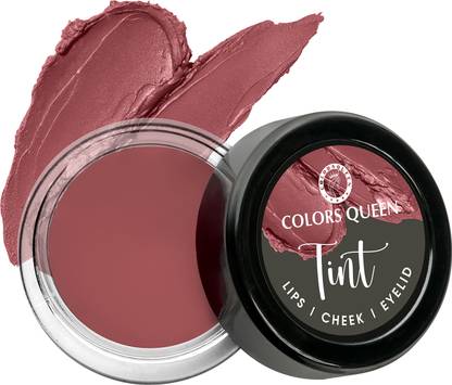 COLORS QUEEN Creamy Matte Lip and Cheek Tint for women Enriched with Vitamin E