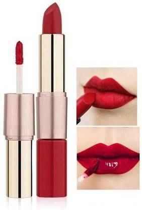 Arcanuy Best 2 in 1 Red Lipstick, Liquid & Crayon Lipstick Combo Lip Stain