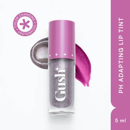 Gush Beauty pH-Inched Tint | Transformative Glossy Lip Adapting Lip Tint - Midnight Sparkle Lip Stain
