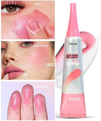 THTC Natural Flush | Waterproof & Sweatproof Blusher Lip Stain