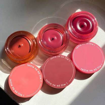 EVERERIN 3-In-1 Lip & Cheek Tint - Seamless Finish, Smooth & Blendable Lip Stain