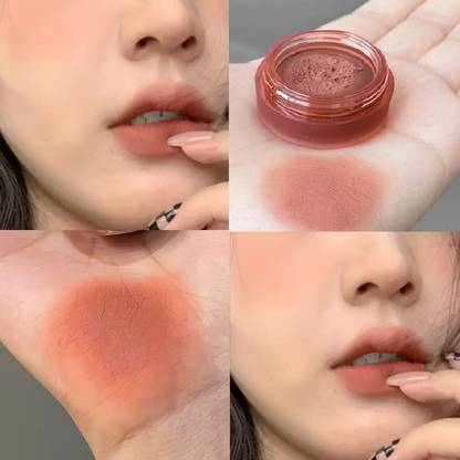 MYEONG Matte Mousse Lip And Cheek Tint Cinnamon Blush For All Skin Type Lip Stain
