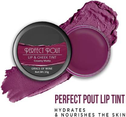 Emijun Lip and Cheek Tint With Creamy Candy Matte Finish Lip Stain