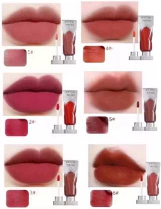 REIMICHI Lip Glaze Ice Cube Velvet Pigment Matte Lipstick Lip Gloss Lip Stain
