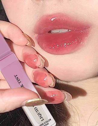 WOONGMI Korean Lip Gloss Moisturizing Natural Lip Tint, Multi-Use Lip And Cheek Tint Lip Stain