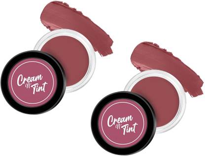 Latixmat Lip and Cheek Tint Balm for Women For All Skin Type Pack of 2 Lip Stain